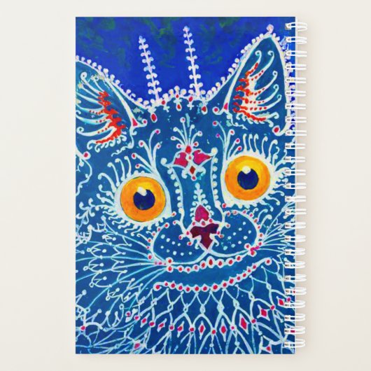 Blue Gothic Cat Planer (Rückseite)