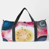 Blue Grace of Filigree Duffle Bag (Rückseite)