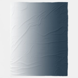 Blue gradient fleecedecke