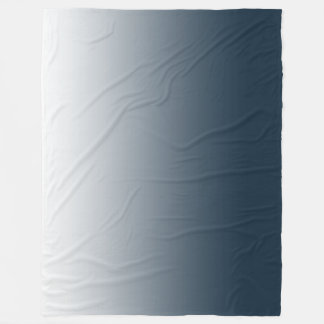 Blue gradient fleecedecke