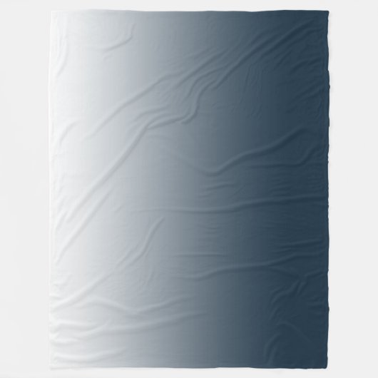 Blue gradient fleecedecke (Vorderseite)