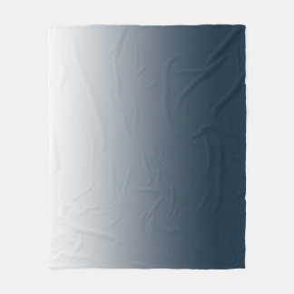 Blue gradient fleecedecke