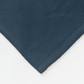 Blue gradient fleecedecke (Ecke)