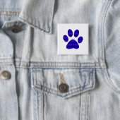 Blue Gradient Paw Print Button (Beispiel)