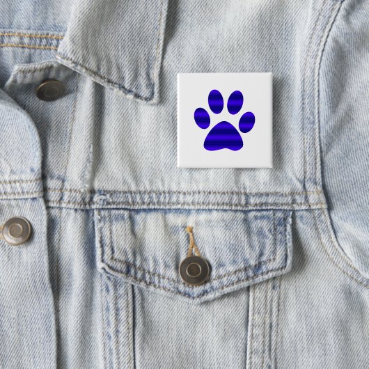 Blue Gradient Paw Print Button (Beispiel)