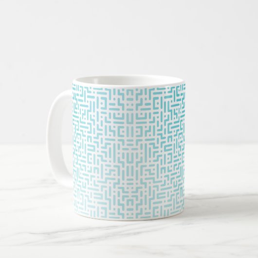 Blue Gradient Tasse (Vorderseite Links)