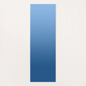 Blue Gradient Yoga Mat Yogamatte (Rückseite)