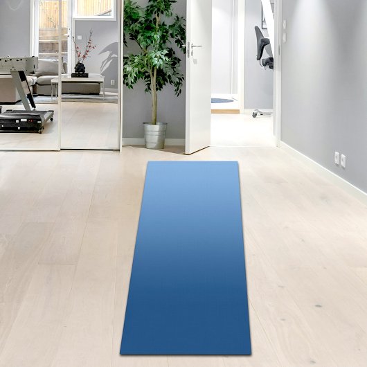 Blue Gradient Yoga Mat Yogamatte