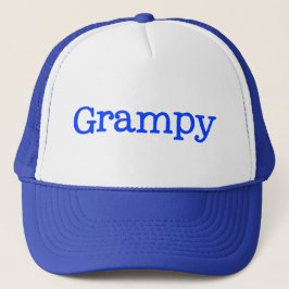Blue Grampy Truckerkappe