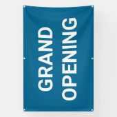 Blue Grand Opening Banner (Vertikal)