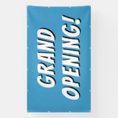 Blue Grand Opening! Banner (Vertikal)
