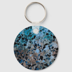 Blue Granite Schlüsselanhänger