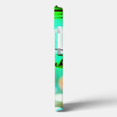 Blue Grass Drama Sparkle iPad Fall Case-Mate iPhone Hülle (Rückseite / Links)