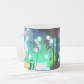 Blue Grass Drama Sparkle Mattierte Tasse (Vorderseite Links)