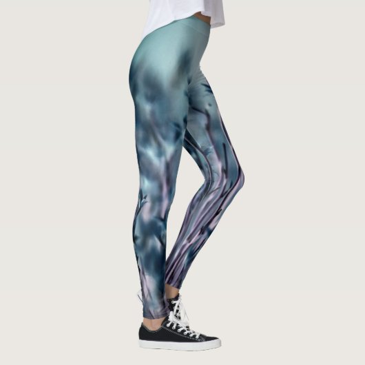 Blue Grass Dream Abstrakt Leggings (Rechts)