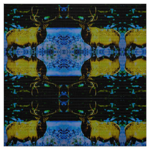 Blue Grass Elk Stoff