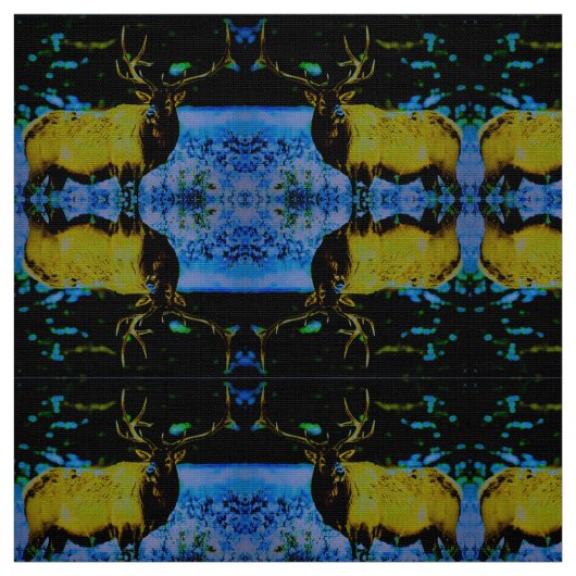 Blue Grass Elk Stoff (Muster)