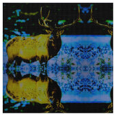 Blue Grass Elk Stoff (Nahaufnahme)