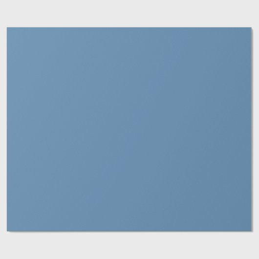 Blue Gray Geschenkpapier (Flach)