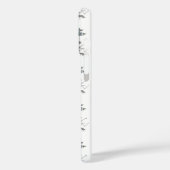 Blue Gray Green Geometric iPhone / iPad case (Rückseite / Links)