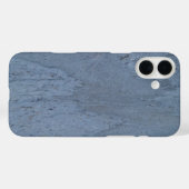 Blue Gray Marble Swirled -adjusts for all cases (Rückseite (Horizontal))