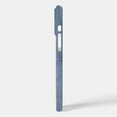 Blue Gray Marble Swirled -adjusts for all cases (Rückseite / Links)