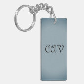 Blue Gray Schlüsselanhänger (Vorderseite links)