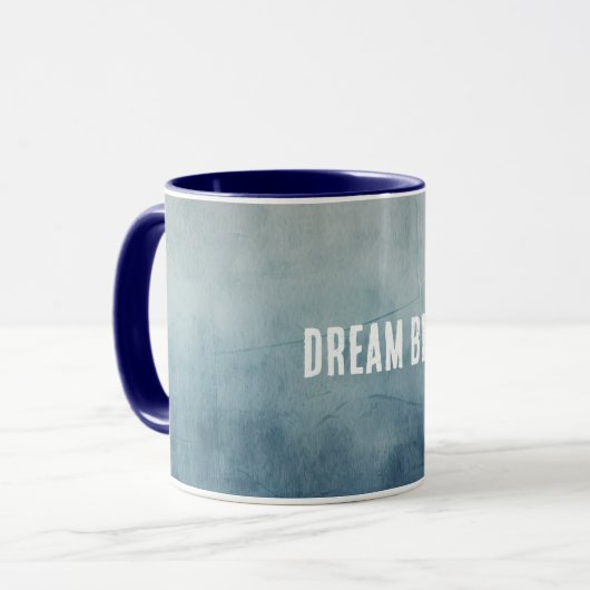 Blue Gray Sky Texture Tasse (Vorderseite Links)