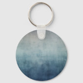 Blue Gray Texture Butterfly Schlüsselanhänger (Rückseite)