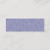 Blue Gray Wall Mini Visitenkarte (Rückseite)