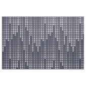 Blue-Gray White Polka Dots Matrix Gemustert Stoff (Fat Quarter (45,7 x 55,9 cm))