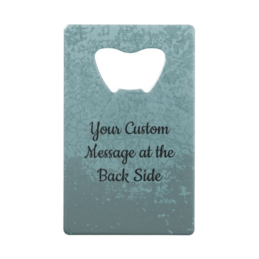 Blue-Gray Wings Kreditkarte Flaschenöffner (Rückseite)