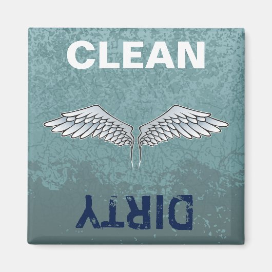 Blue-Gray Wings Magnet (Vorne)