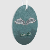 Blue-Gray Wings Ornament (Vorderseite)