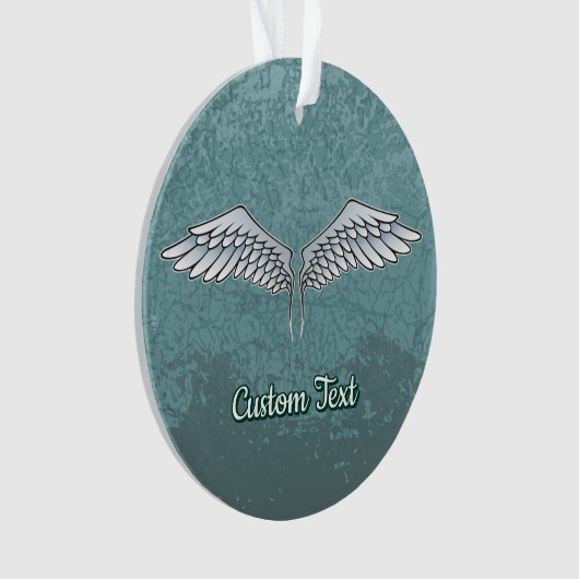 Blue-Gray Wings Ornament (Vorderseite)