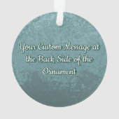 Blue-Gray Wings Ornament (Rückseite)