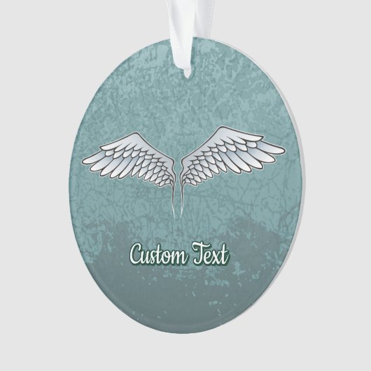 Blue-Gray Wings Ornament (Vorderseite)