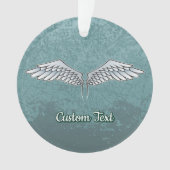 Blue-Gray Wings Ornament (Vorderseite)