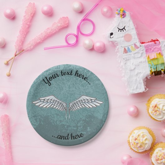 Blue-Gray Wings Paper-Teller Pappteller (Party)