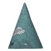 Blue-Gray Wings Party Hat Partyhütchen (Rechts)
