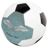 Blue-Gray Wings Soccer Ball (Dreiviertel)