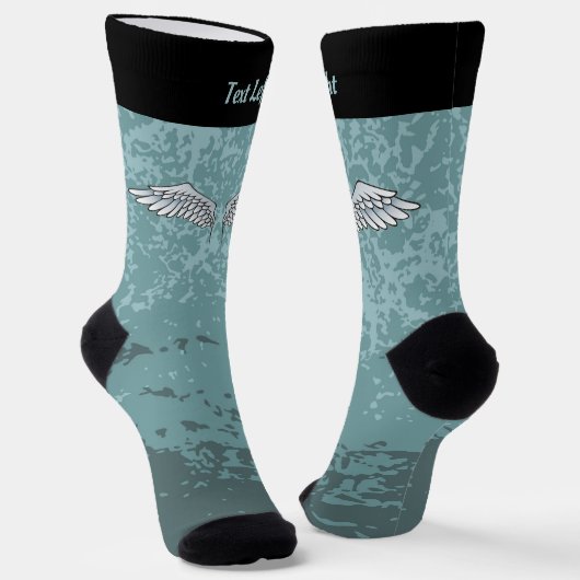 Blue-Gray Wings Socks Socken (Gewinkelt)