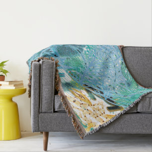 Blue Great Barrier Reef Echinodermie VINTAG Decke