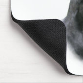 Blue Great Dane History Design Mousepad (Ecke)