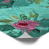 Blue Great Dane Hund lesen ein Buchposter drucken Poster (Ecke)