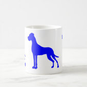 Blue Great Dane Kaffeetasse (Mittel)