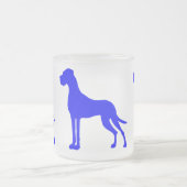 Blue Great Dane Mattglastasse (Mittel)
