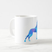 Blue Great Dane Triangulus Kaffeetasse (Vorderseite Links)