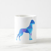 Blue Great Dane Triangulus Kaffeetasse (Mittel)