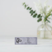 Blue Great Dane Unkultur Visitenkarte (Stehend Vorderseite)